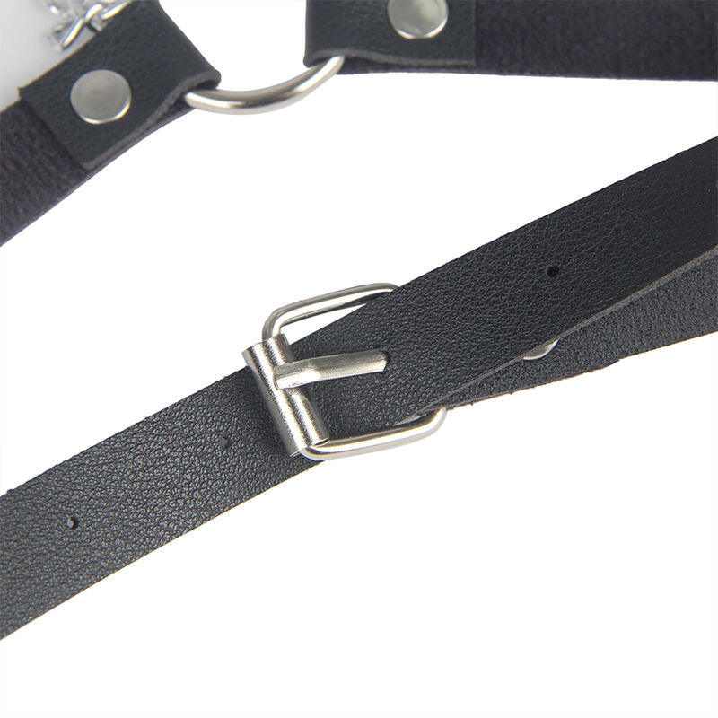 SUBBLIME - HARNAIS CEINTURE CUIR NOIR TAILLE UNIQUE - Sensualia