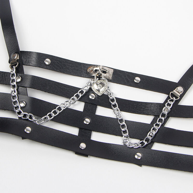 SUBBLIME - HARNAIS CORSET AVEC CHAÎNE DÉTAIL TAILLE UNIQUE - Sensualia