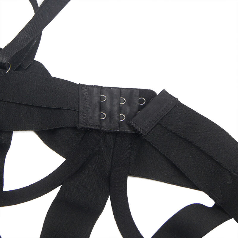 SUBBLIME - BODY SEXY CON RECORTES NEGRO S/M - Sensualia