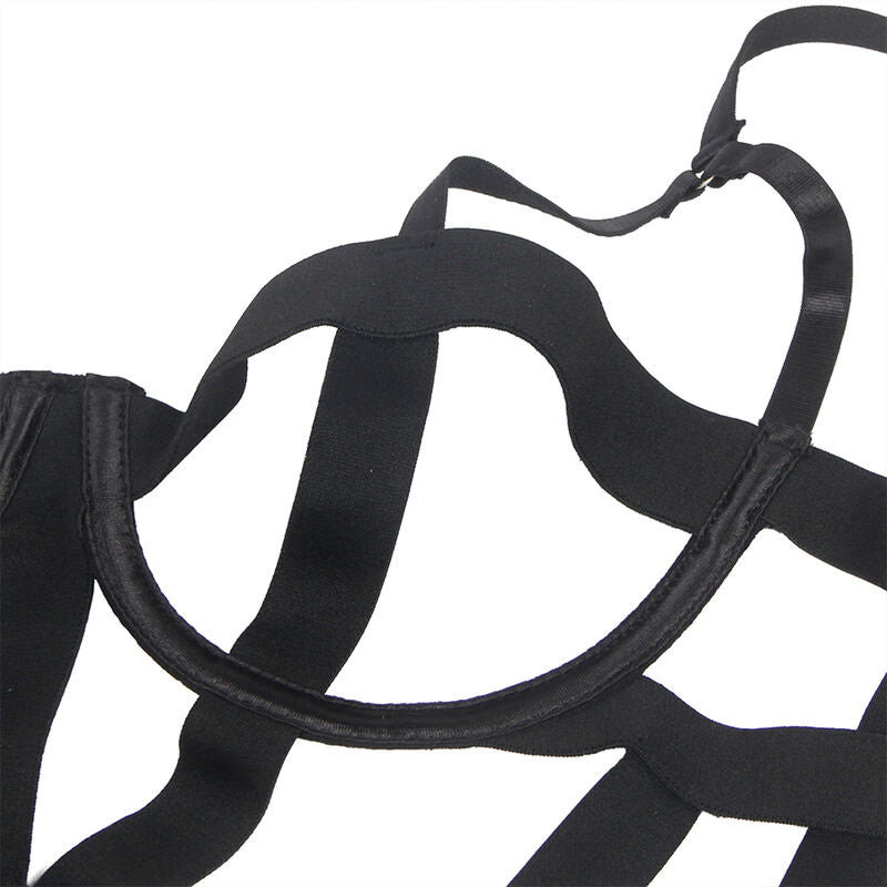 SUBBLIME - BODY SEXY CON RECORTES NEGRO S/M - Sensualia
