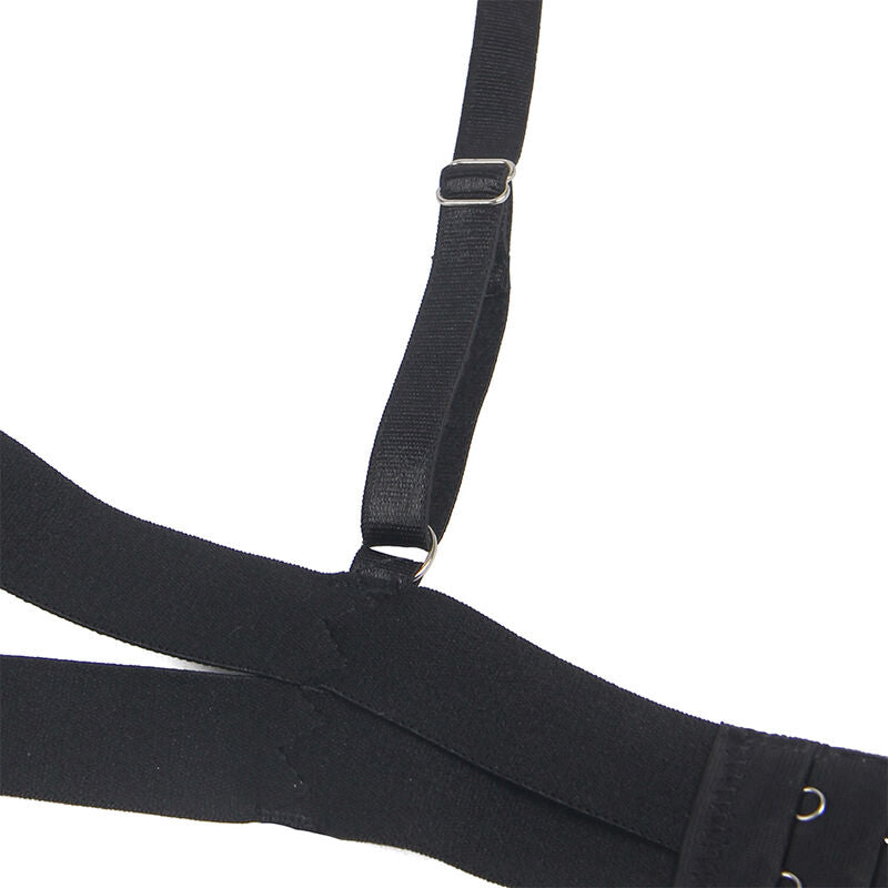 SUBBLIME - BODY SEXY CON RECORTES NEGRO S/M - Sensualia