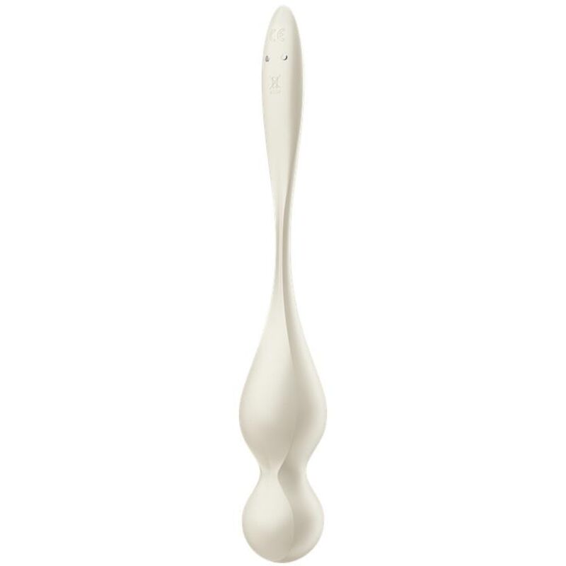 SATISFYER - BALLES VIBRANTES DE KEGEL LOVE BIRDS BLANCHES - Sensualia