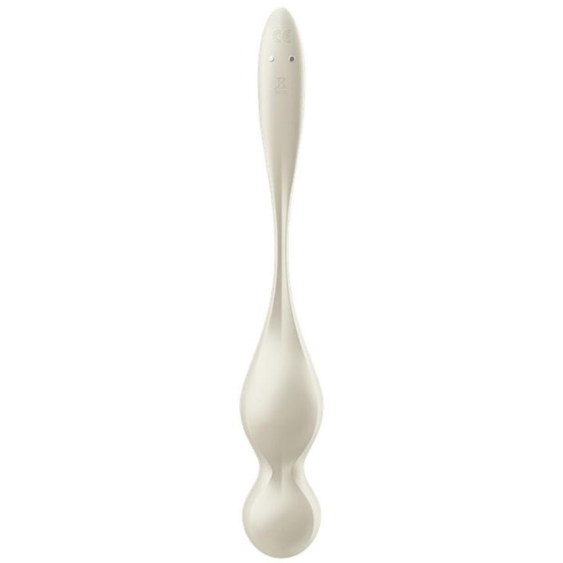 SATISFYER - BALLES VIBRANTES DE KEGEL LOVE BIRDS BLANCHES - Sensualia