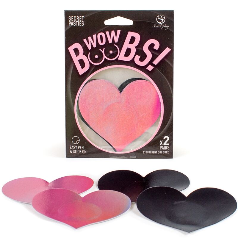 SECRET PLAY- WOW SEINS! COUVRE-MALIN COEUR - Sensualia