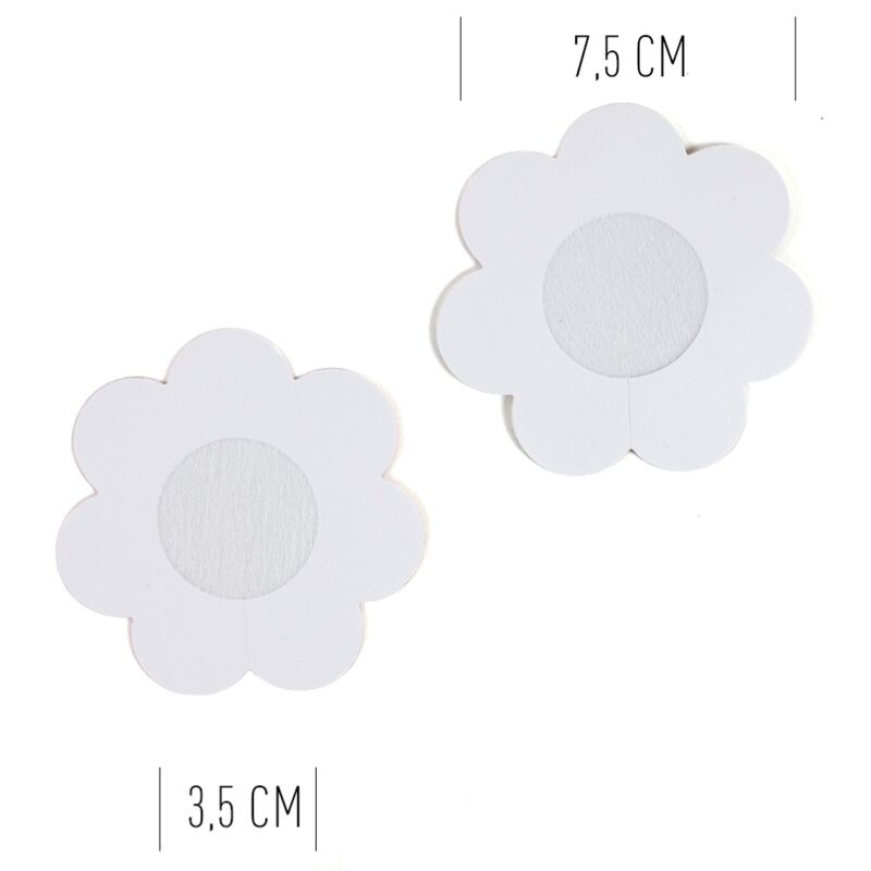 SECRET PLAY- WOW SEINS! COUVRE-MAMETAUX FLEURS - Sensualia