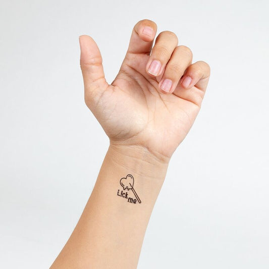 SECRET PLAY - ENSEMBLE DE 10 TATOUAGES TEMPORAIRES CANDY COLLECTION - Sensualia