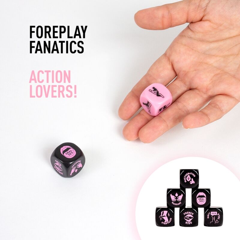 SECRET PLAY - JEU 2 DÉS PRÉLIMINAIRES FANATIQUES - Sensualia