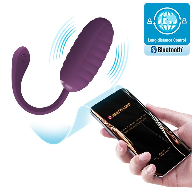 PRETTY LOVE - OEUF VIBRANT RECHARGEABLE CASPER VIOLET - Sensualia