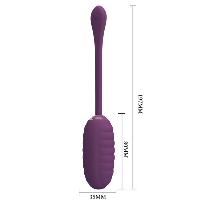 PRETTY LOVE - OEUF VIBRANT RECHARGEABLE CASPER VIOLET - Sensualia