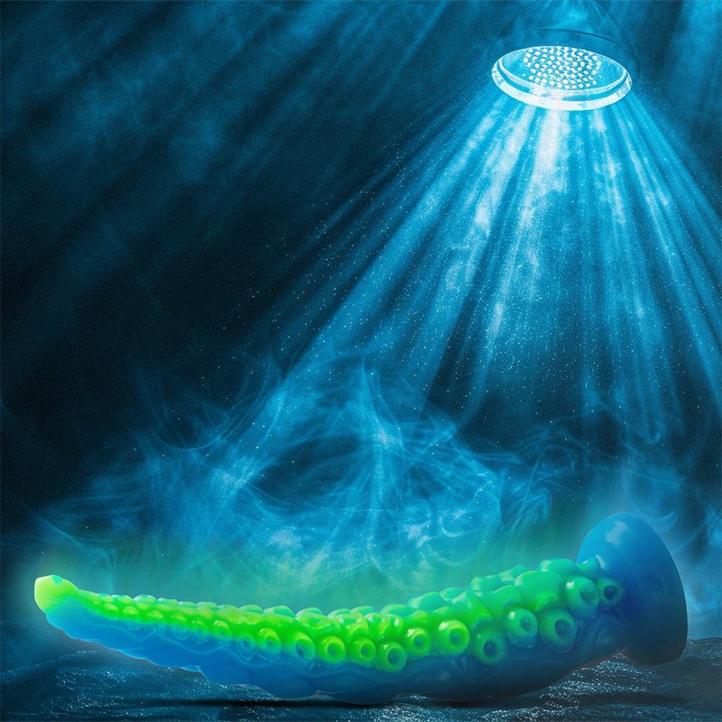 EPIC - GODE TENTACLE MINCE FLUORESCENT SCYLLA PETITE TAILLE - Sensualia