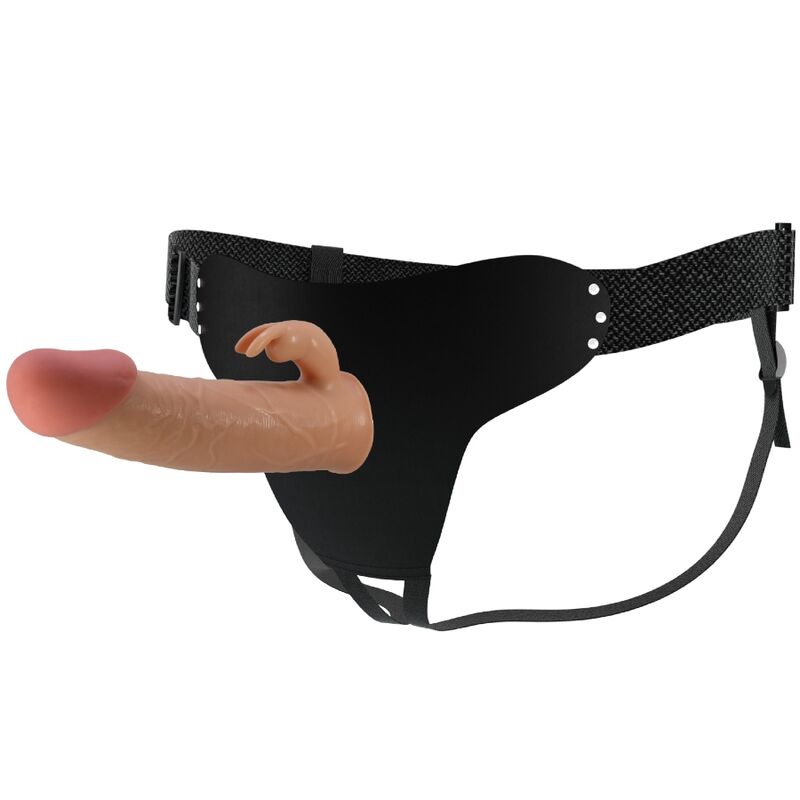 PRETTY LOVE - MAVIS HARNAIS CULOTTE UNIVERSELLE AVEC GODE 19 CM NATUREL - Sensualia