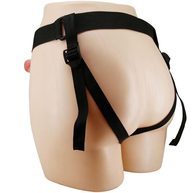 PRETTY LOVE - MAVIS HARNAIS CULOTTE UNIVERSELLE AVEC GODE 19 CM NATUREL - Sensualia