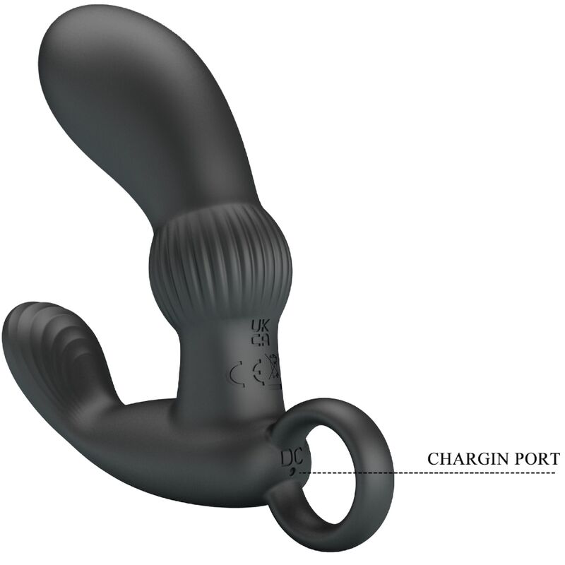 PRETTY LOVE - CAYLA VIBRATEUR MASSEUR ANAL NOIR - Sensualia