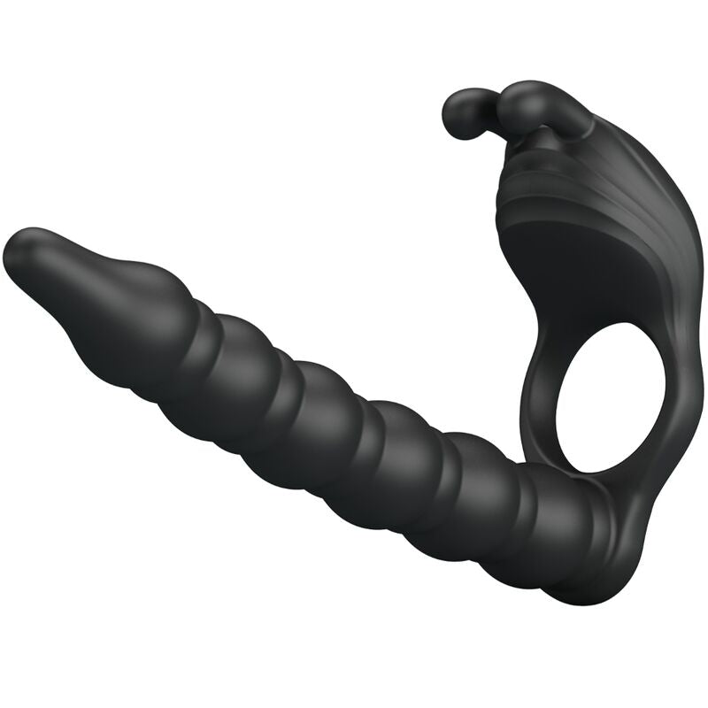 PRETTY LOVE - BLACKNEY ANNEAUX PÉNIS AVEC PLUG VIBRATEUR - Sensualia