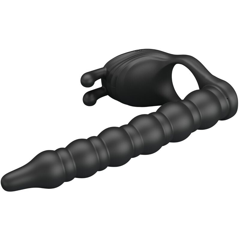PRETTY LOVE - BLACKNEY ANNEAUX PÉNIS AVEC PLUG VIBRATEUR - Sensualia
