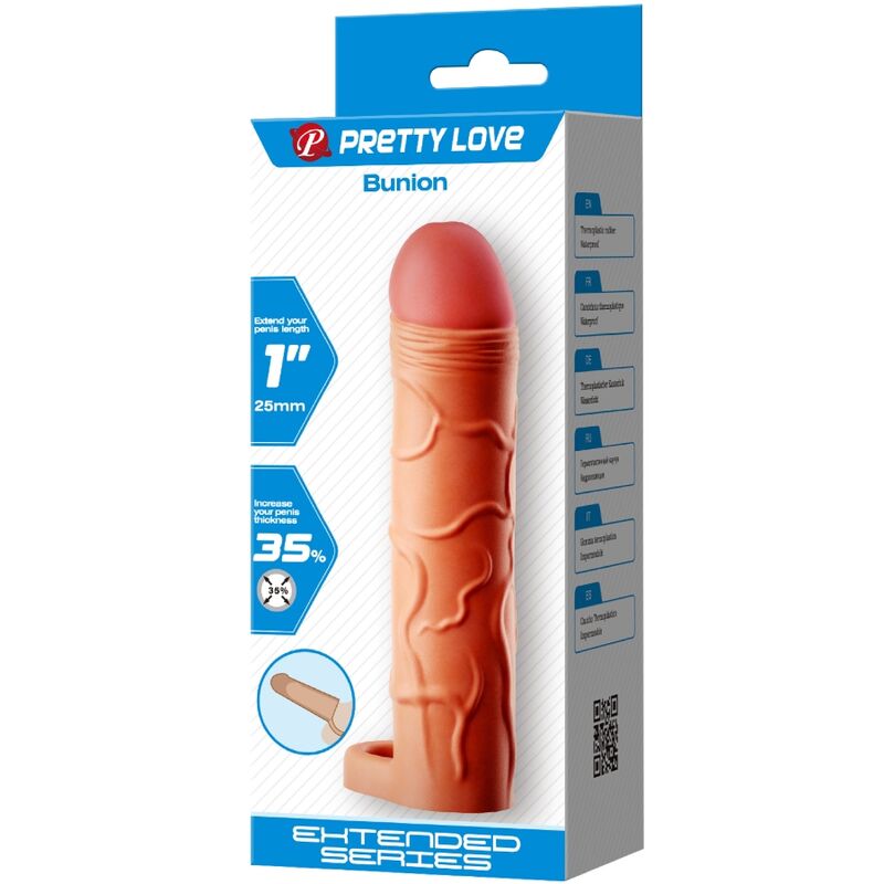 PRETTY LOVE - BUNION COUVERTURE DE STYLO STIMULANT EXTENSIONNANTE - Sensualia