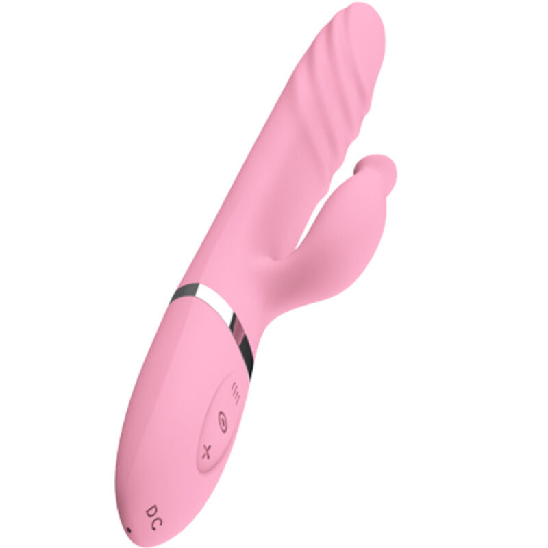 ARMONY - VIBRATEUR & POUSSÉE AVEC LANGUE EFFET CHALEUR ROSE - Sensualia