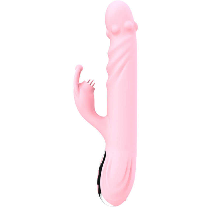 ARMONY - VIBRATEUR ENTIÈREMENT LANGUE AVEC EFFET CHALEUR ROSE STIMULANT LANGUE - Sensualia