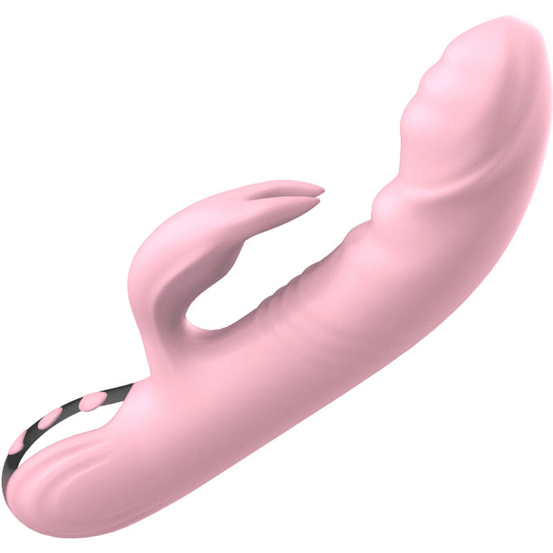 ARMONY - VIBRATEUR LAPIN ENTIÈREMENT DOIGT EFFET CHALEUR ROSE - Sensualia