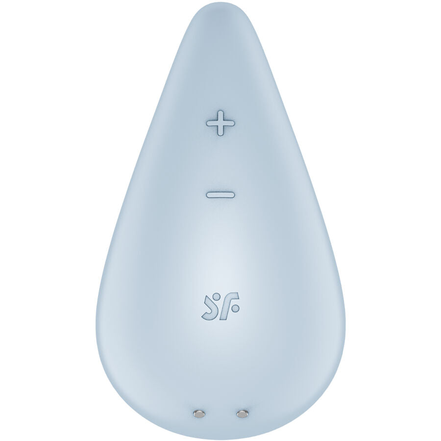 SATISFYER - DEW DROP VIBRADOR LAY-ON BLANCO - Sensualia
