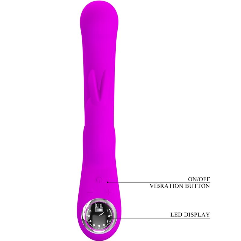 PRETTY LOVE - SKYLAR VIBRATEUR STIMULATEUR VIOLET - Sensualia