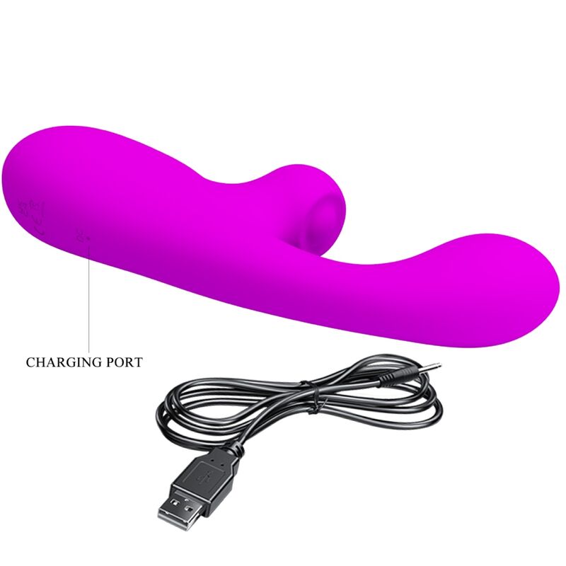 PRETTY LOVE - SKYLAR VIBRATEUR STIMULATEUR VIOLET - Sensualia
