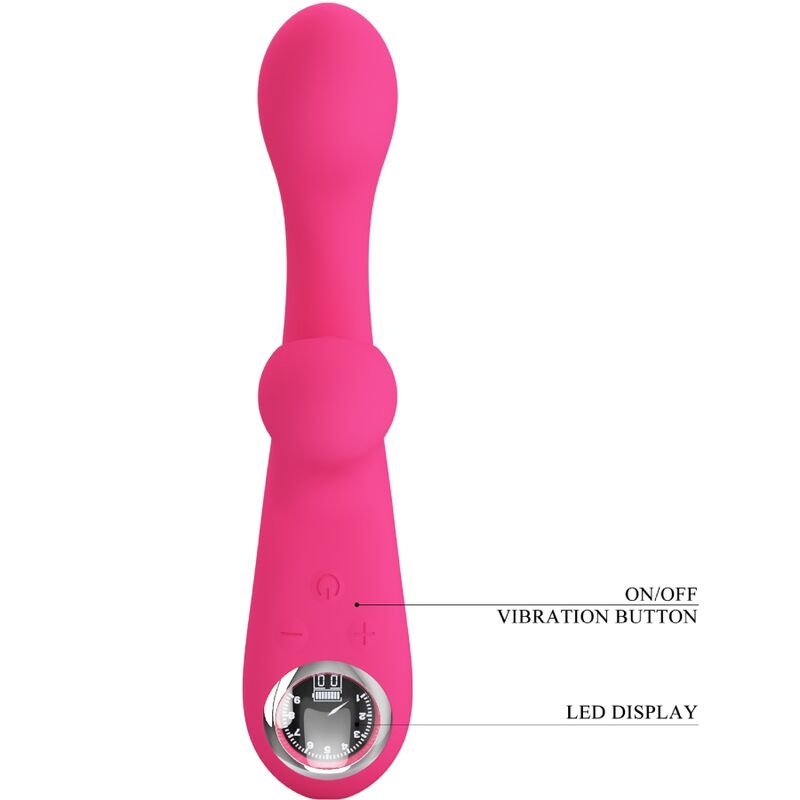PRETTY LOVE - SKYLAR VIBRATEUR STIMULATEUR ROSE - Sensualia