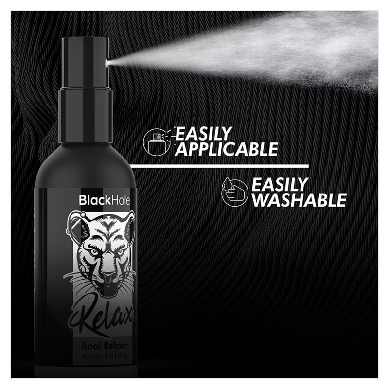 BLACK HOLE - SPRAY RELAXANT ANAL EXPLORER 30 ML - Sensualia