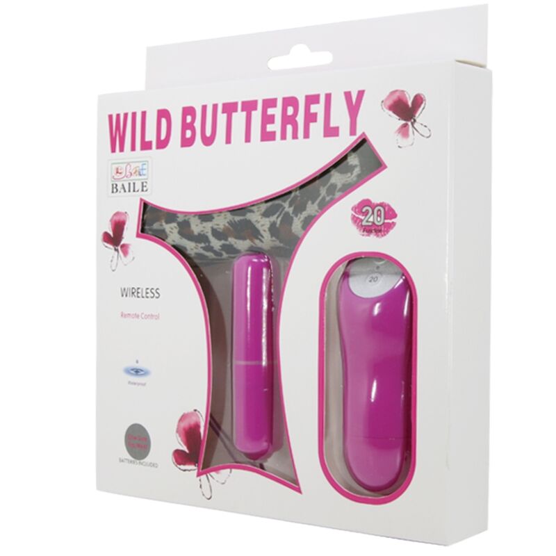 BAILE - STRING AVEC BALLE VIBRANTE ET CONTROL VIOLET - Sensualia