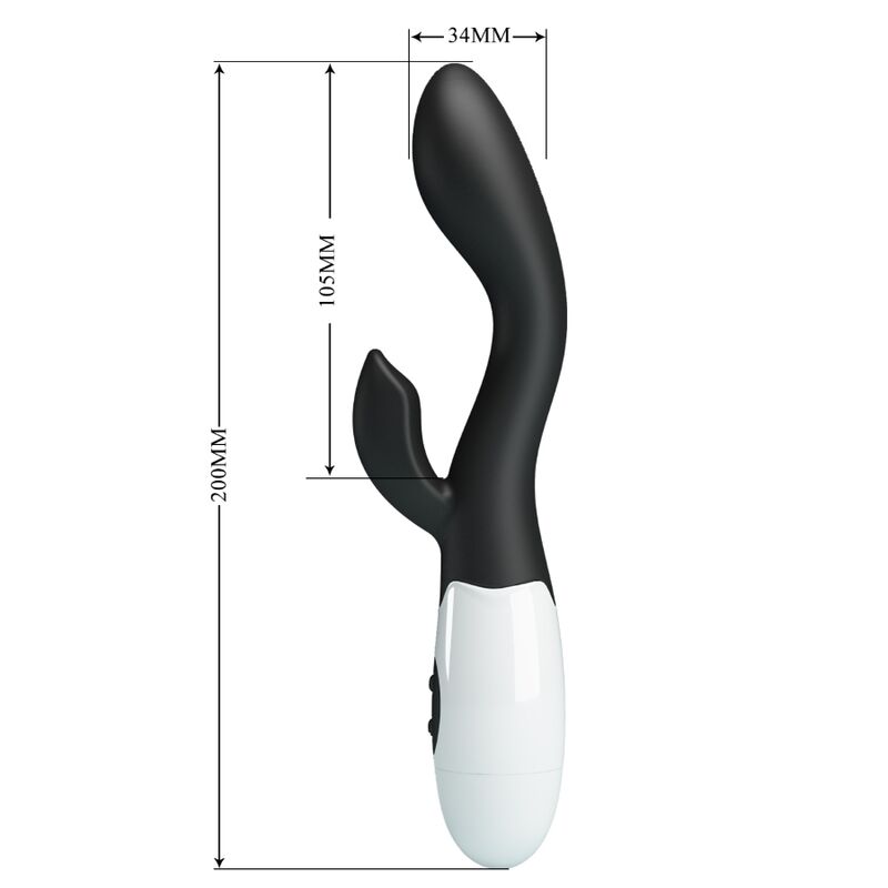 PRETTY LOVE - BRIGHTY VIBRATEUR POINT G NOIR - Sensualia