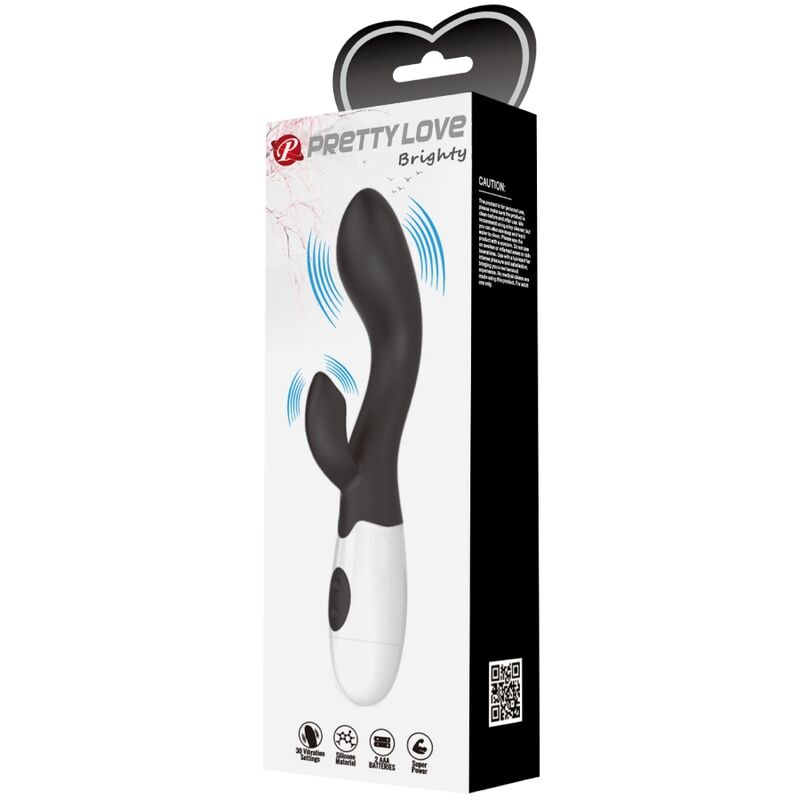 PRETTY LOVE - BRIGHTY VIBRATEUR POINT G NOIR - Sensualia