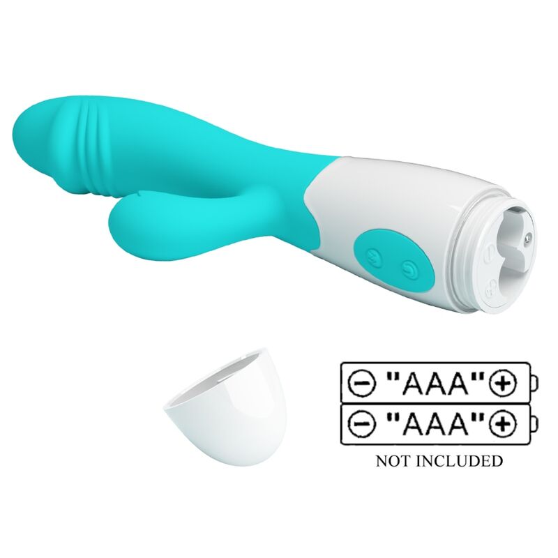 PRETTY LOVE - VIBRATEUR SNAPPY G-SPOT VERT AQUA - Sensualia