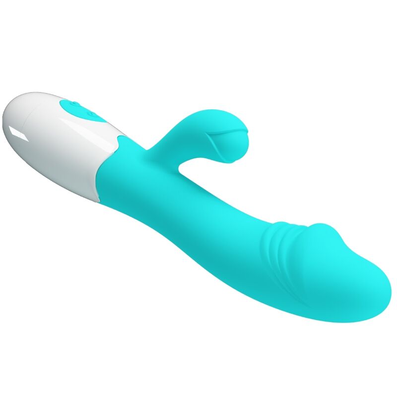 PRETTY LOVE - VIBRATEUR SNAPPY G-SPOT VERT AQUA - Sensualia