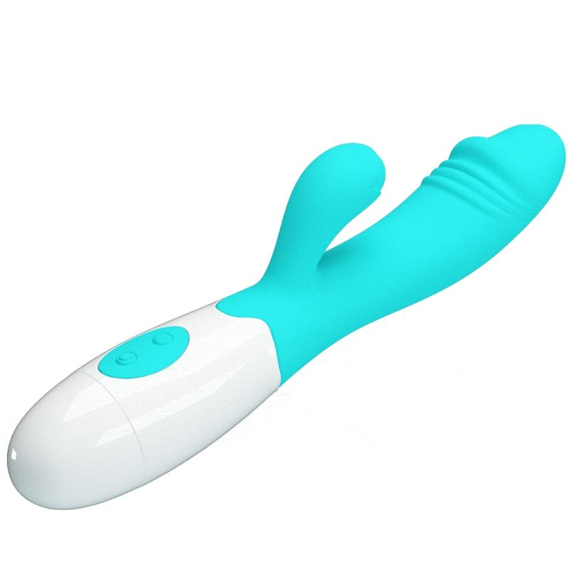 PRETTY LOVE - VIBRATEUR SNAPPY G-SPOT VERT AQUA - Sensualia