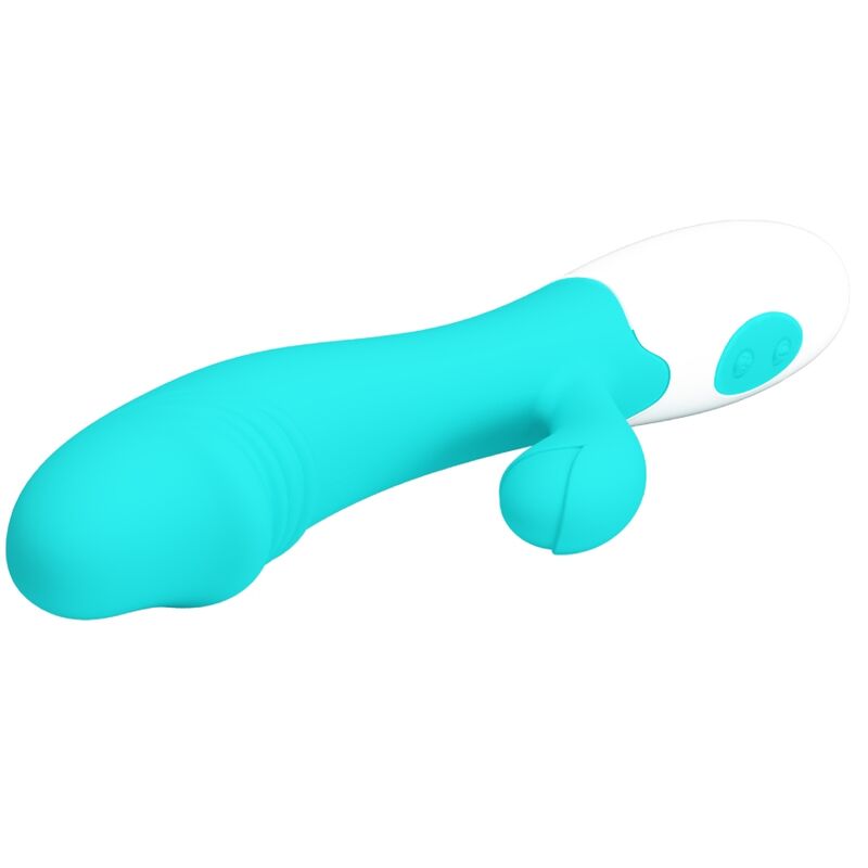 PRETTY LOVE - VIBRATEUR SNAPPY G-SPOT VERT AQUA - Sensualia