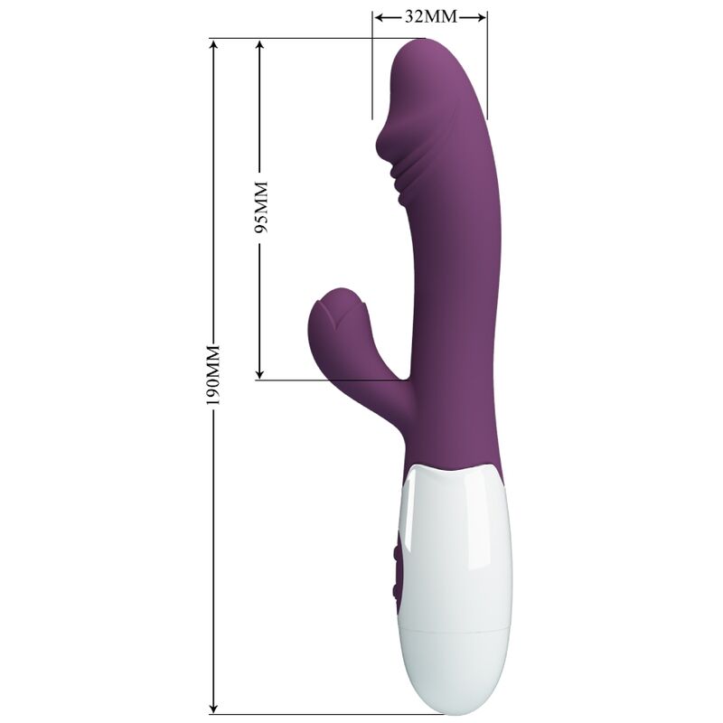 PRETTY LOVE - VIBRATEUR SNAPPY G-SPOT VIOLET - Sensualia