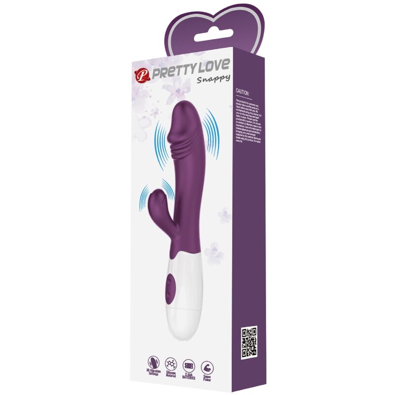 PRETTY LOVE - VIBRATEUR SNAPPY G-SPOT VIOLET - Sensualia
