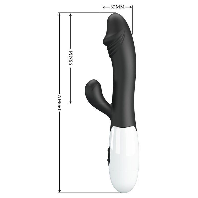 PRETTY LOVE - VIBRATEUR SNAPPY G-SPOT NOIR - Sensualia