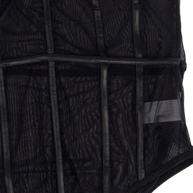 SUBBLIME - BODY TIRANTAS CADENA NEGRO S/M - Sensualia