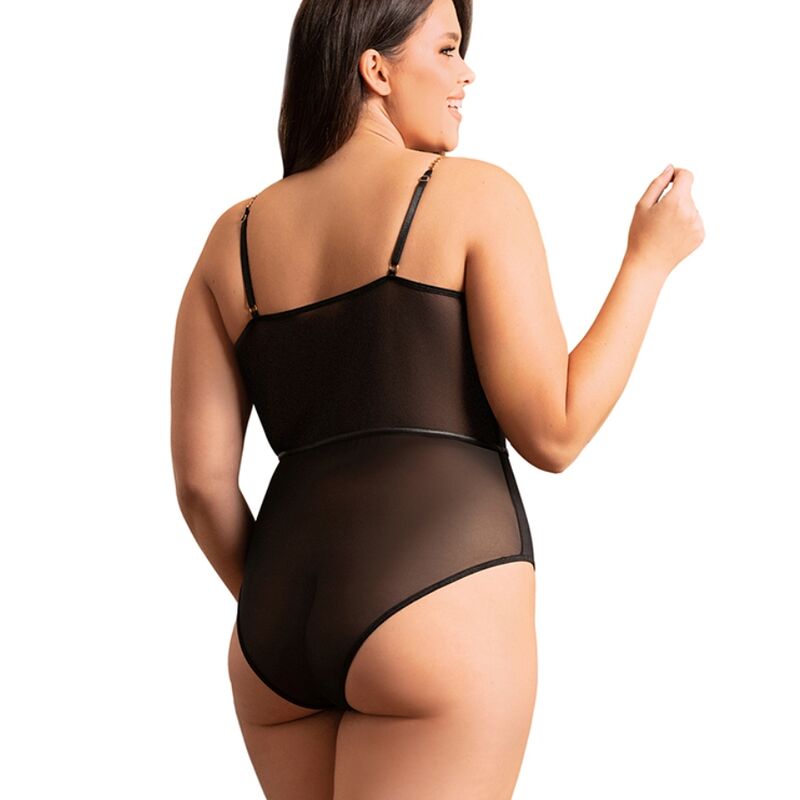 SUBBLIME - BODY TIRANTAS CADENA NEGRO S/M - Sensualia