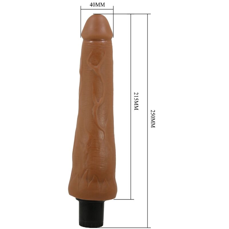 PRETTY LOVE - ALFREDO VIBRATEUR RÉALISTE 21.5 CM -O- 4 CM - Sensualia