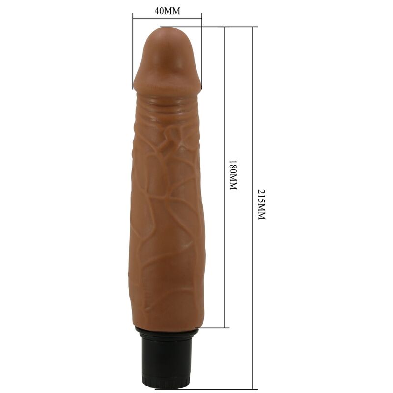 PRETTY LOVE - WALDORF VIBRATEUR RÉALISTE 18 CM -O- 4 CM - Sensualia