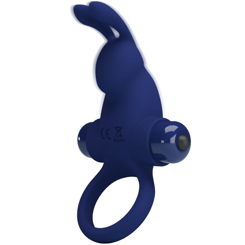 PRETTY LOVE - JIRO BAGUE LAPIN AVEC VIBRATION BLEU - Sensualia