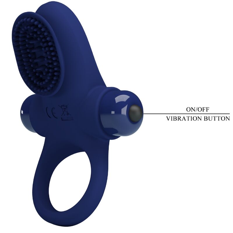 PRETTY LOVE - PALLE ANNEAU VIBRANT BLEU - Sensualia
