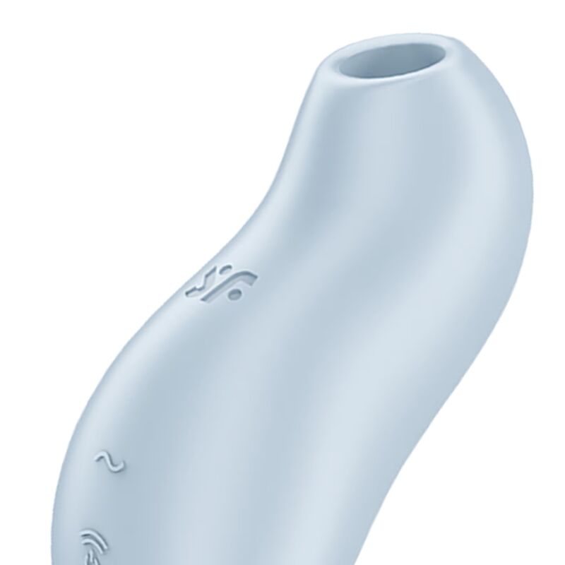 SATISFYER - POCKET PRO 1 STIMULATEUR DE CLITORIS BLEU CLAIR - Sensualia