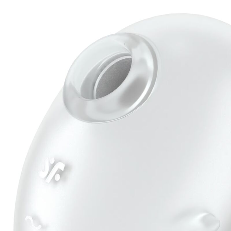 SATISFYER - CUTIE GHOST VIBRATEUR  POSER BLANC - Sensualia