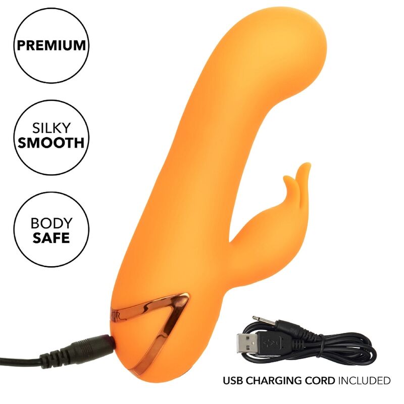 CALEXOTICS - MONTECITO MUSE VIBRATEUR LAPIN ORANGE PAR CALIFORNIA DREAMING - Sensualia