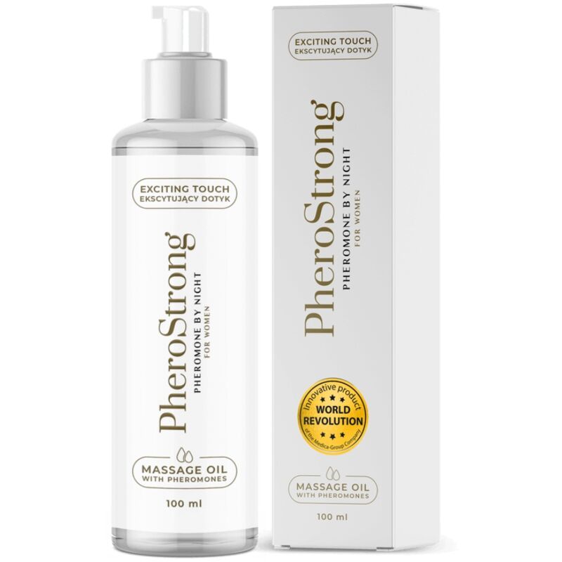 PHEROSTRONG - HUILE DE MASSAGE DE NUIT POUR FEMME 100 ML - Sensualia