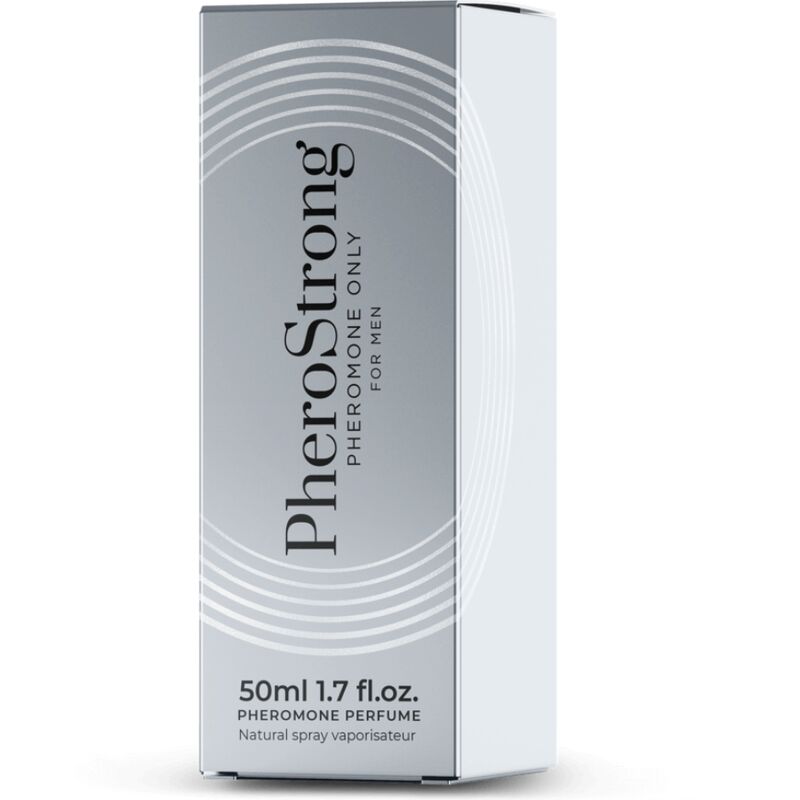 PHEROSTRONG - PARFUM AUX PHÉROMONES UNIQUEMENT POUR HOMMES 50 ML - Sensualia