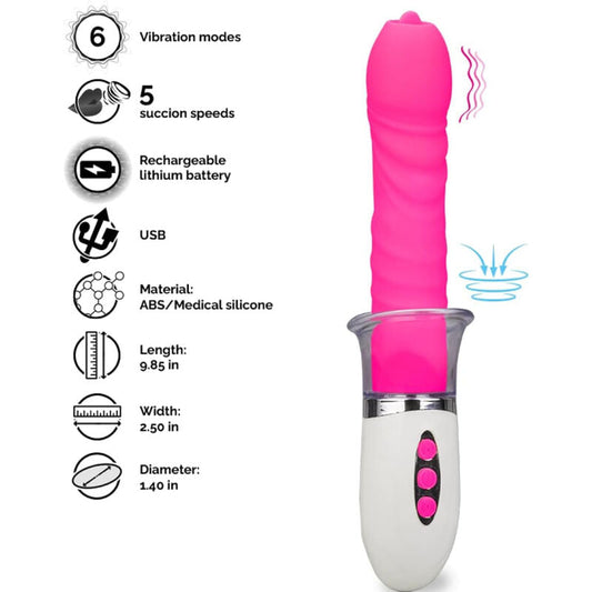 ARMONY - VIBRATEUR LIBERTY & POUSSÉE AVEC LANGUE ARMONY VIBRATORS